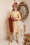 Golden Sherwani