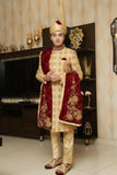 Golden Sherwani