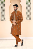 Rust Orange Kurta Pajama