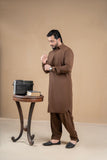 Brown Shalwar kameez