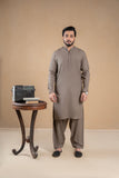 Gray shalwar kameez