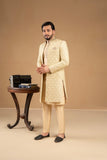 Ivory gold Sherwani
