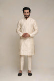 Creem Color Kurta Pajama